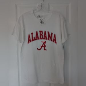 Russell Athletic Women's Alabama T-shirt S-(34-36) Red/White NWT